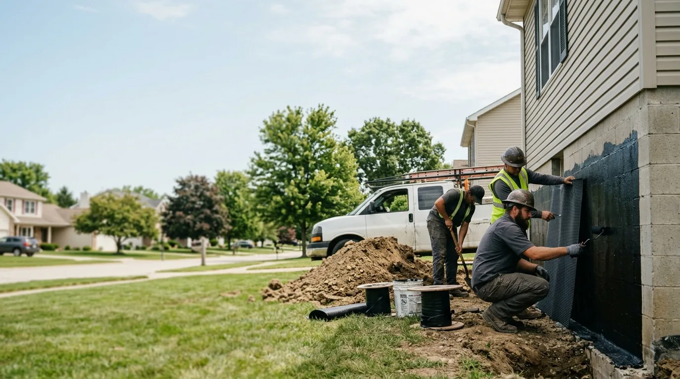 Basement Waterproofing in Shade, OH near me
